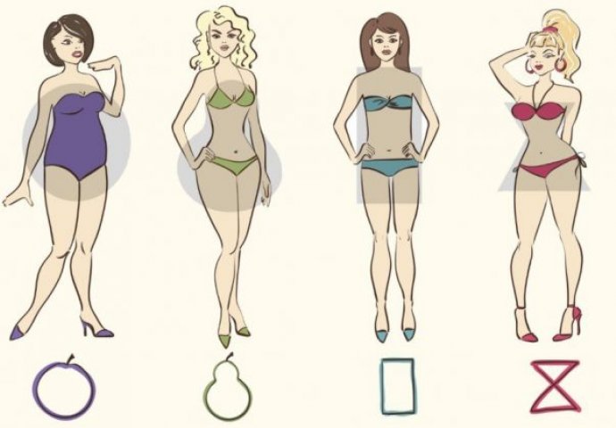 4 ženske figure: Odaberite siluetu svog tijela i saznajte mnogo o sebi!