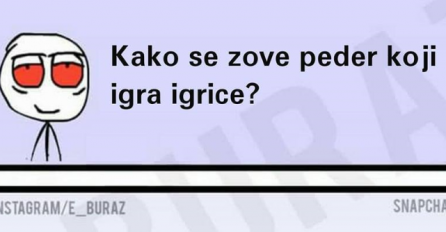 Kako se zove peder koji igra igrice ?