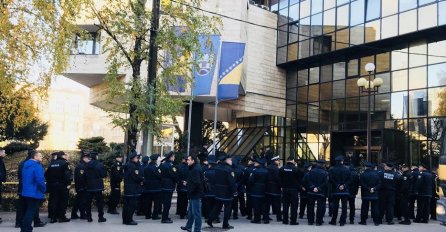 Završen protest policajaca u Sarajevu