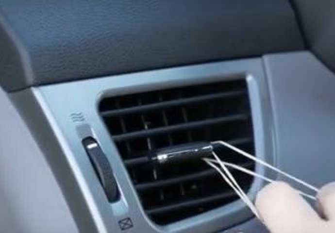 Njen muž je mislio da poludjela kada je vezala gumicu oko ventilacionog otvora u autu: Poslije 2 minute shvatio je da je GENIJE!