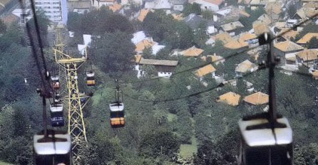 RADOVI NA TREBEVIĆKOJ ŽIČARI: Pogledajte snimak montiranja stubova (VIDEO)