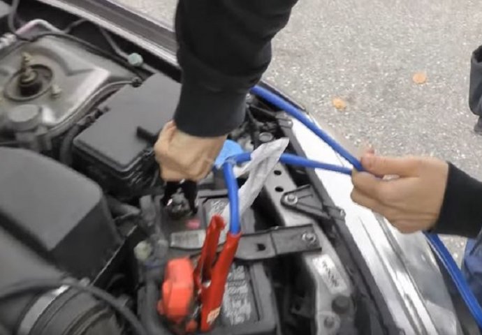 Ovo je jedini ispravan način paljenja automobila na minusima, A MNOGI TO RADE POGREŠNO (VIDEO)