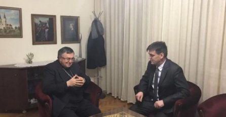 Susret izaslanstva HDZ-a 1990 i kardinala Puljića