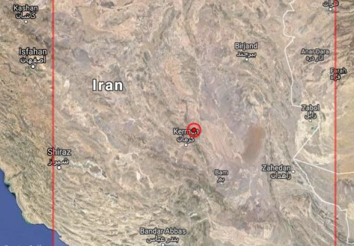Zemljotres jačine šest stepeni pogodio Iran