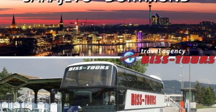 Biss Tours agencija uspostavila liniju Sarajevo - Dortmund, po nevjerovatno povoljnim cijenama!