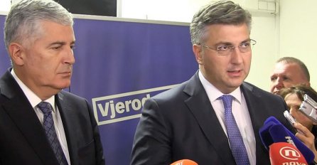 Plenković i Čović nakon sastanka poslali poruku ohrabrenja