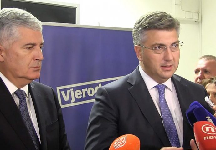 Plenković i Čović nakon sastanka poslali poruku ohrabrenja