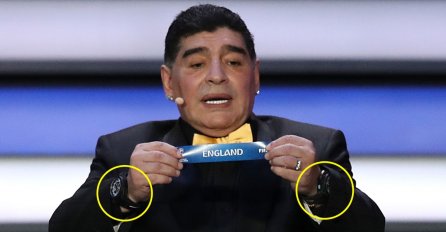 POSEBNO ZNAČENJE: Zašto je Maradona na ždrijebu Svjetskog prvenstva NOSIO DVA RUČNA SATA?