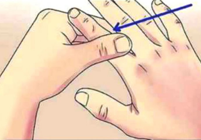 Ovaj trik će dobro doći svakom: Protrljajte ovaj prst 1 minutu i gledajte šta se događa u vašem tijelu! – Probajte već sada!