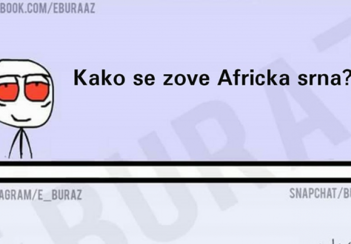 Kako se zove Afrička srna?