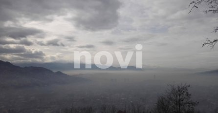 FOTO DANA/Pogled na Sarajevo sa Zmajevca