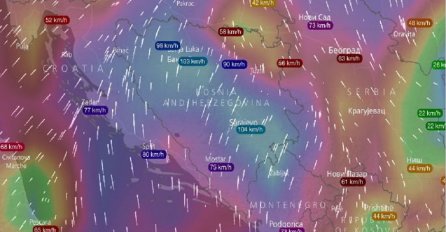 ŽESTOKO NEVRIJEME SE PRIBLIŽAVA NAŠOJ ZEMLJI: Oluja koja nam stiže je NAJJAČA U OVOJ GODINI!