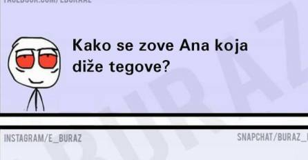 Kako se zove Ana koja diže tegove?