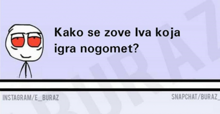 Kako se zove Iva koja igra nogomet?