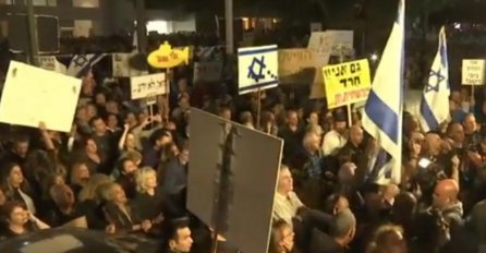 HILJADE LJUDI NA ULICAMA TEL AVIVA: Traže ostavku Netanyahua