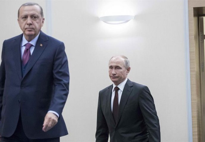 Danas sastanak Putina i Erdogana u Turskoj