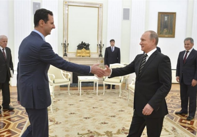 Putin u nenajavljenoj posjeti Siriji objavio povlačenje ruskih vojnika