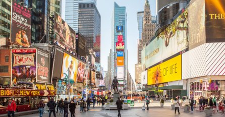 Njujorška policija reagovala na izvještaj o eksploziji u blizini Times Squarea