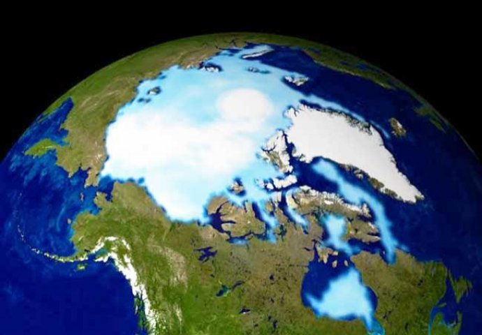 Naučnici upozoravaju: "Vječni led na Arktiku topi se brže nego ikada" (VIDEO)