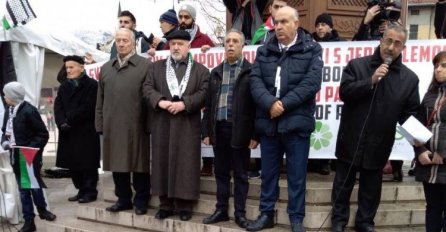 U Sarajevu skup protivljenja Trumpovoj odluci i podrške Palestincima