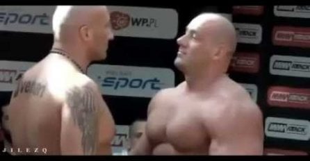 OVO SE ZOVE PRAVA BORBA: Evo šta se desi kada se sukobe bodybuilder i MMA borac (VIDEO)