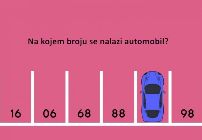 AKO OVU ZAGONETKU RIJEŠITE ZA 5 SEKUNDI IZNAD PROSJEKA STE! Samo 5% ljudi je to uspjelo da riješi za pet sekundi