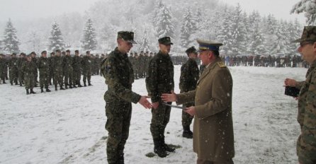 Svečanu zakletvu položilo 145 pripadnika 19. klase OSBiH