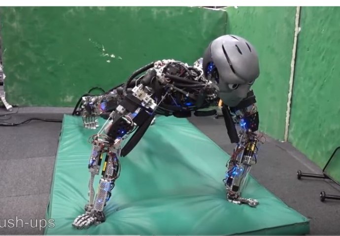 Robot koji se 'znoji' dok trenira (VIDEO)