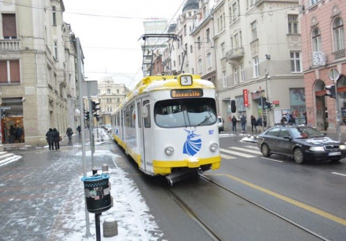 JAVNI DOČEK NOVE GODINE: Izmjene u odvijanju tramvajskog saobraćaja u Sarajevu