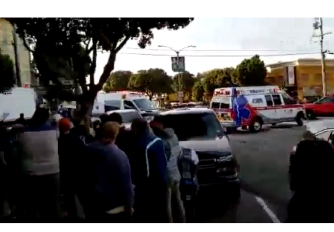 Haos na ulici: Kamion udario pješake, sedmoro povrijeđenih u San Franciscu (VIDEO)