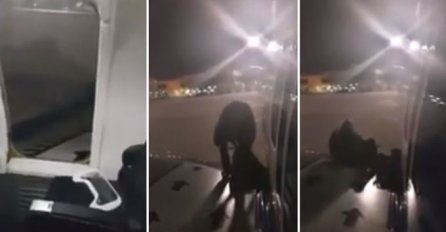 Nervoznom putniku dosadilo čekanje pa izašao preko avionskog krila (VIDEO)