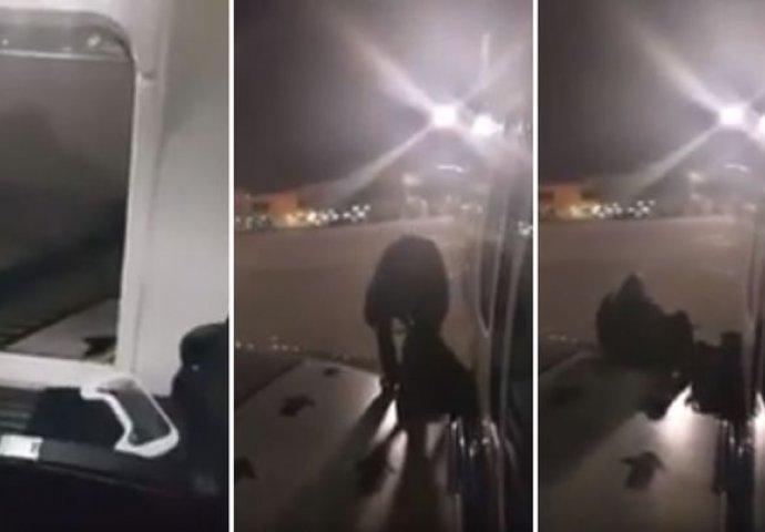 Nervoznom putniku dosadilo čekanje pa izašao preko avionskog krila (VIDEO)