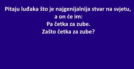 VIC: Pitaju luđaka što je najgenijalnija stvar na svijetu 