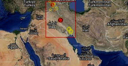  Potres jačine 5,1 stepeni po Richteru pogodio Iran, osmero ozlijeđenih