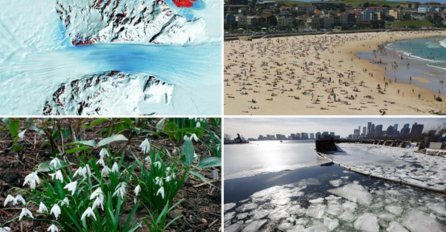 ZALEĐENA AMERIKA, AUSTRALIJA GORI, U SAHARI SNIJEG, KOD NAS PROLJEĆE, ali ono što meteorolozi najavljuju u narednom periodu, neće vam se nimalo svidjeti