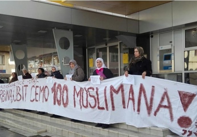 Tuzla - Tradicionalni mirni protest u znak sjećanja na genocid u Srebrenici