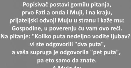 VIC: U Bosni se radi popis stanovništva.