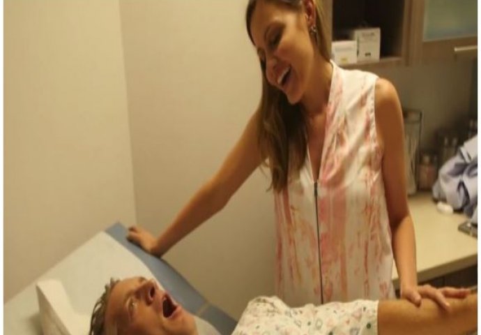 Ovaj čovjek je odlučio da osjeti bol žene prilikom porođaja ! Reakcija njegove žene neprocjenjiva 
