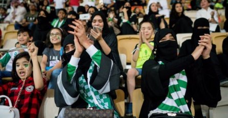 Ženama u Saudijskoj Arabiji dopušteno da prisustvuju fudbalskoj utakmici