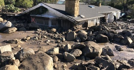 U klizištima u Kalifoniji 18 mrtvih, ponestaje nade za pronalazak preživjelih