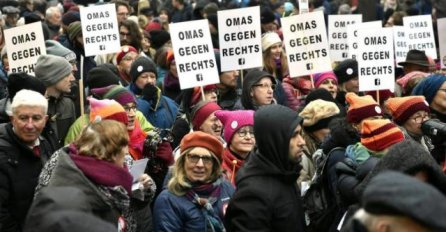 Hiljade na ulicama Beča: Zemlju neće preuzeti novi fašisti!