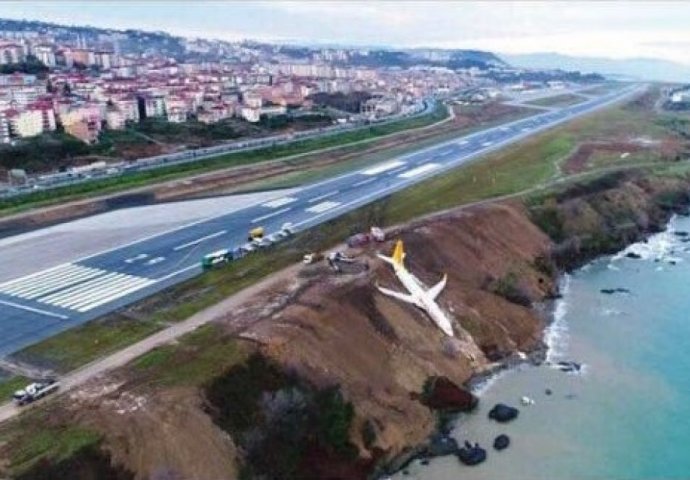 Turska: Avion "Pegasus Airlinesa" otklizao s piste ka Crnom moru