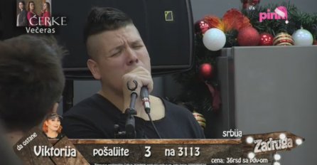 "ŽELJAN SAM TE DANIMA!":  Sloba pjevao Kiji, Luna NA IVICI SUZA! (FOTO)