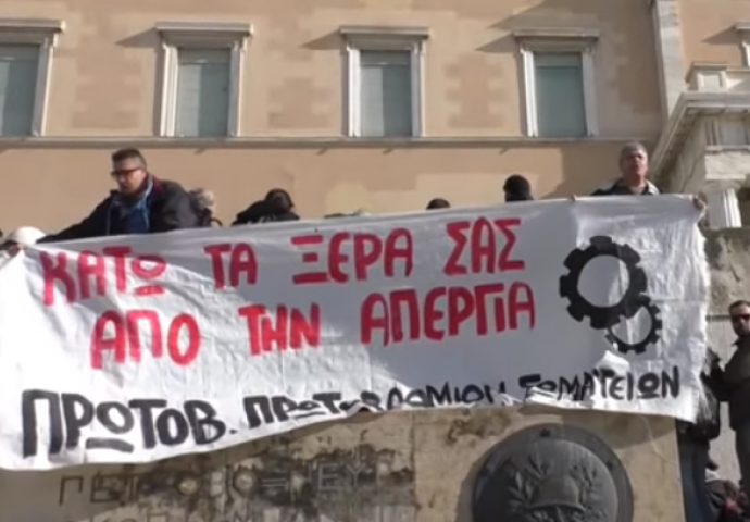 Prosvjedi u Grčkoj zbog izmjena zakona o štrajku: Prekinut promet, zatvorene institucije