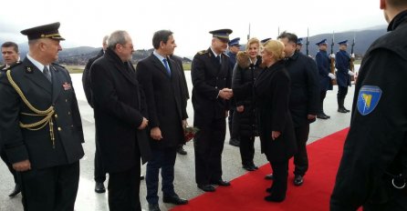 Kolinda Grabar Kitarović doputovala u Sarajevo