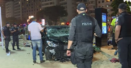 Užas na Kopakabani: Automobilom gazio ljude po plaži, poginula beba