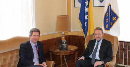 Izetbegović i Ferguson o akcizama, budžetu i političkoj situaciji u BiH