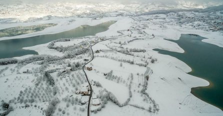 ČAROBNO: Sniježna bajka na Ramskom jezeru (VIDEO)