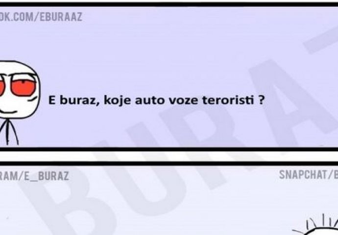 E buraz, koje auto voze teroristi ?