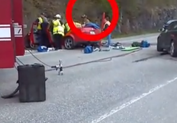 JEZIVO: Nakon teške saobraćajne nesreće, kamera snimila trenutak kada DUŠA NAPUŠTA TIJELO! (VIDEO)